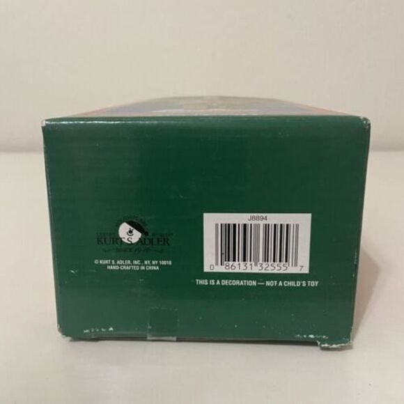 Kurt Adler Santa's World Snowtown Santa in Chimney Tablepiece Figurine J8894 - Picture 11 of 11